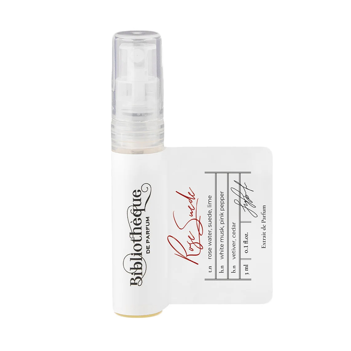Bibliotheque de Parfum Rose Suede Парфумована вода жіноча, 3 мл (пробник)